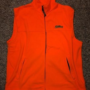 Men’s blaze orange vest